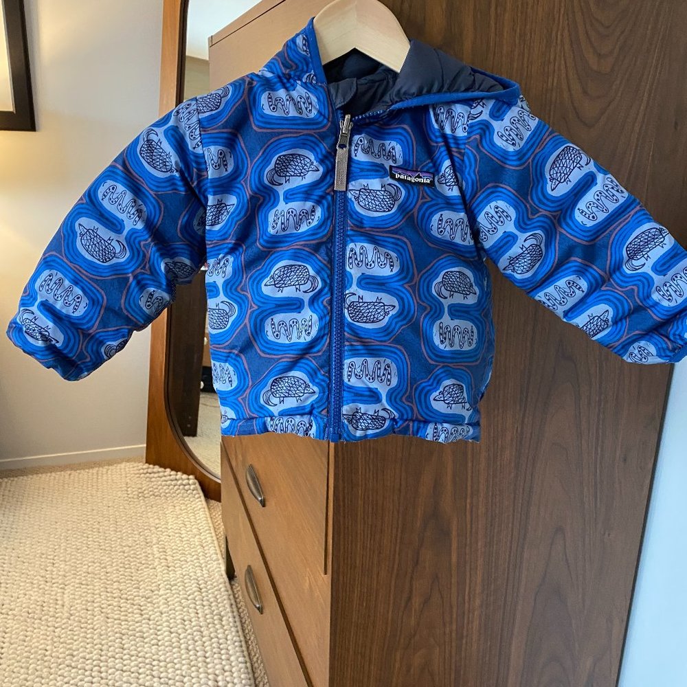 Patagonia reversible down coat Size 2T